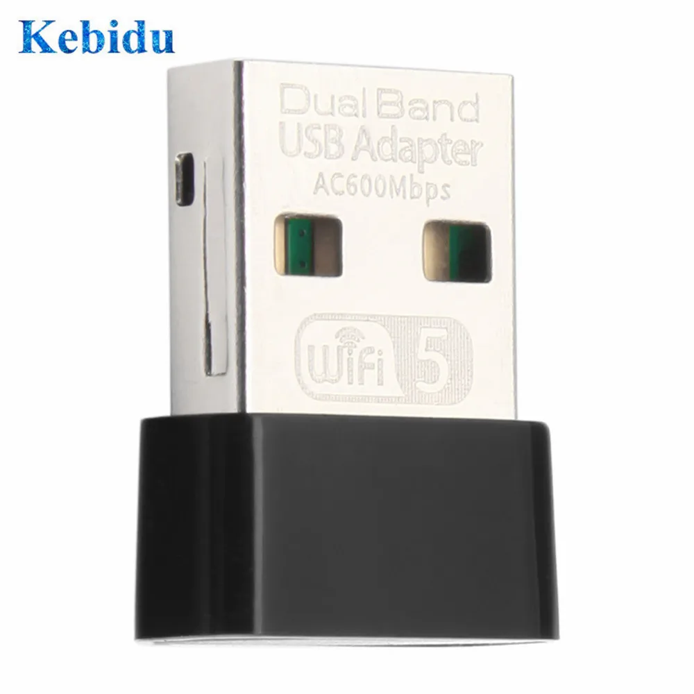 Realtek RTL8811 600 Мбит/с USB WiFi адаптер Антенна двухдиапазонный 2 4 + 5 8 ГГц ПК сетевая карта