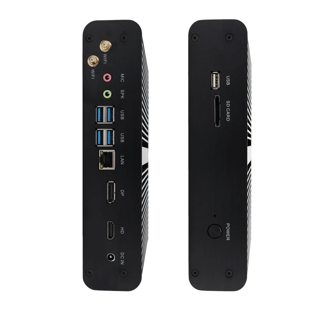  EGLOBAL Intelligence PC Barebone Computer Multi-function Design Intel Core i7-7500U 8550U 32GB DDR4