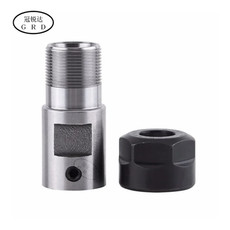 ER11 ER16 ER20 Chuck collet Spindle Motor Shaft Extension Rod Spindle Chuck Lathe Tool Tool Bar Set 4mm 5mm 6mm 8mm spring collet tool holder collet chuck lathe tool holder spring collet chuck collet chuck holder engraving collet chuck collet block holder