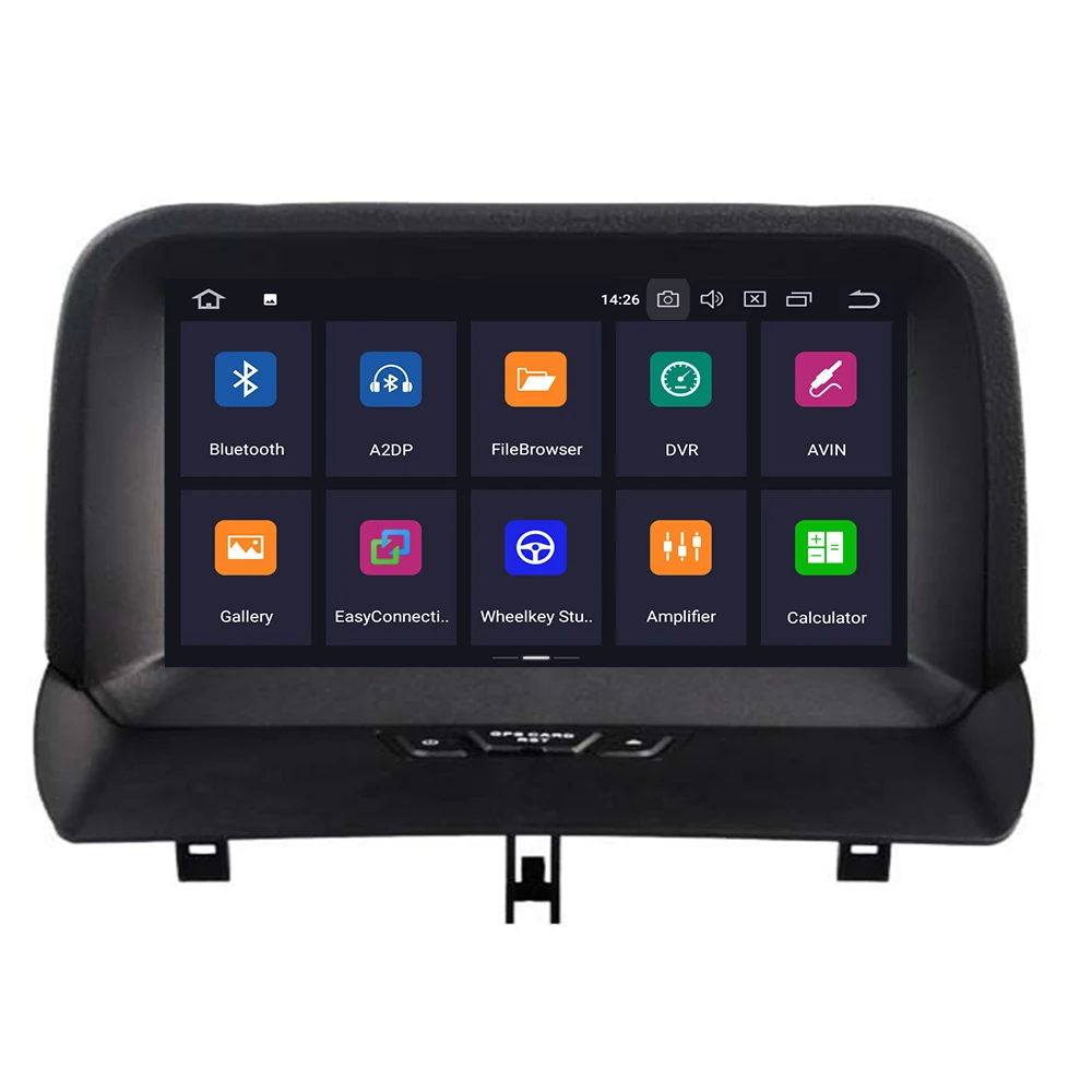 Автомобильный gps навигатор для ford Tourneo курьер 8 ядерный android 10 DVD Плеер Мультимедиа