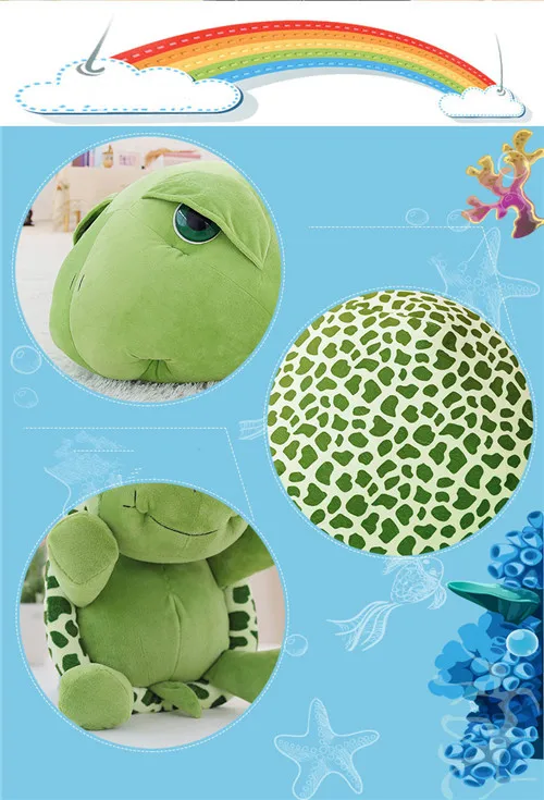 Fancytrader 59'' Lovely Giant Stuffed Tortoise Soft Big Animal Turtle Toy Birthday Gift for Kids Lover JUMBO Plush Toy 150cm  (23)
