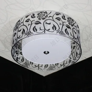 

Lamparas De Techo Colgante Led Ceiling Light New Arrival Romantic Wavy Light Fabric Color Ceiling Dia 500*h200mm Free Shipping