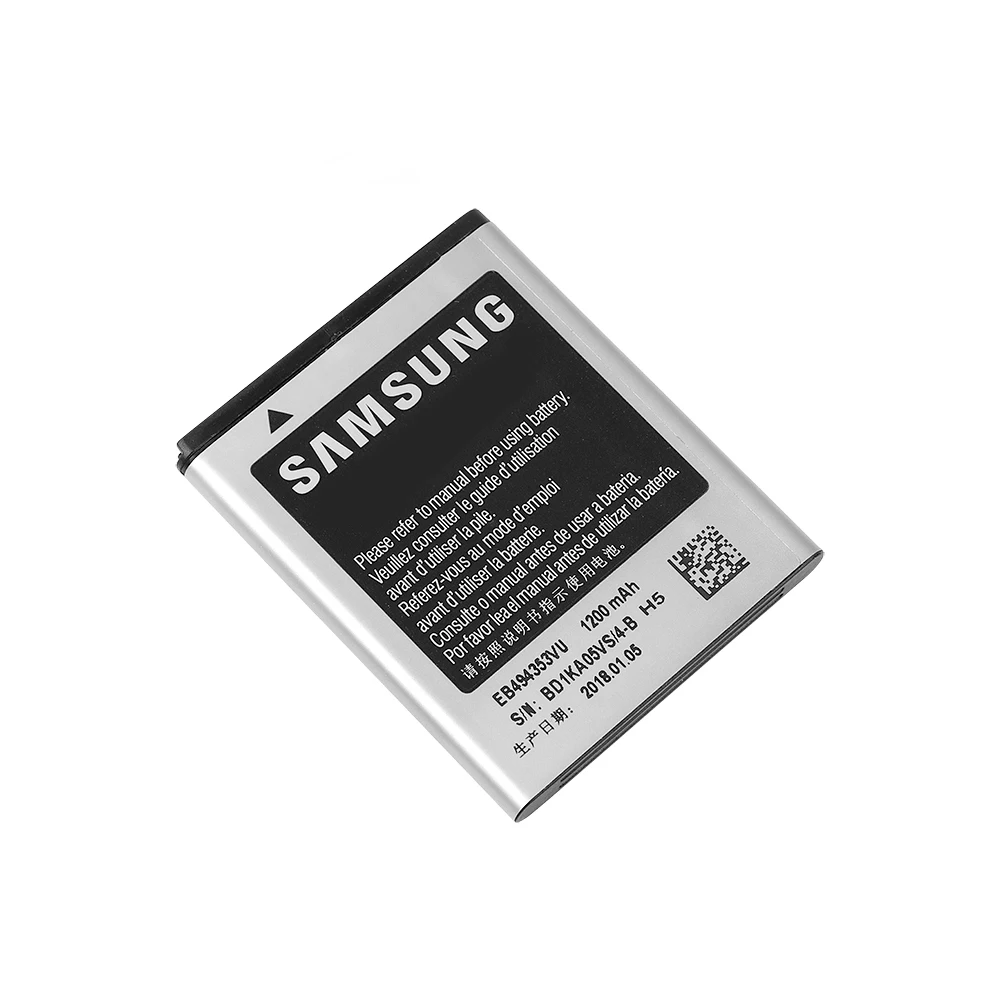 Батарея EB494353VU для samsung Galaxy Mini GT-S5570 S5250 S5330 S5750 S7230 S5232 C6712 T499 I5510 i559 1200 мА-ч