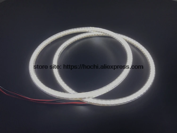HochiTech ультра яркий SMD белый светодиодный angel eyes 2000LM 12V halo Кольцо Комплект дневного света DRL Для ford Mustang 2005-2009