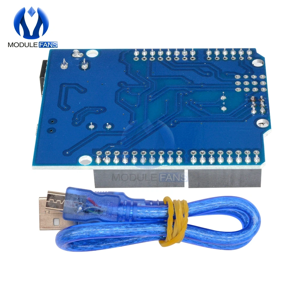 Классная версия UNO R3 CH340G CH340 G MEGA328P ATMEGA328 ATMEGA328P AU плата совместима с Micro USB с кабелем DIY Kit