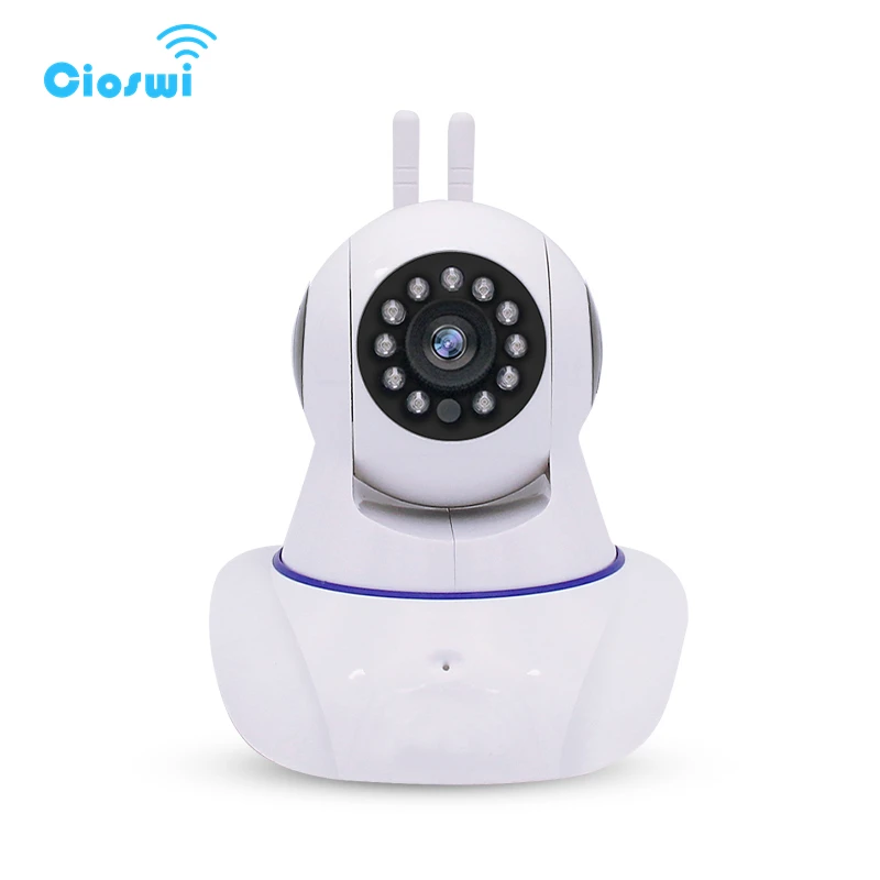 

Cioswi Smart Remote IP Camera Motion Detection Alarm Wifi Camera Two Way Audio Home Survillance CCTV Camera Baby Monitor