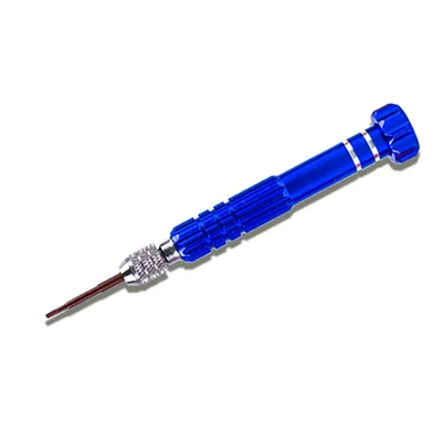 5 In 1 Screwdriver Set Mini Portable Slotted Phillips Hex Pozidriv Screwdriver Glasses Camera Computer Watch Phone Repair Tools Blue