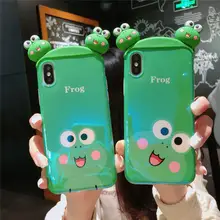 Для iPhone 11 Pro MAX футболка с рисунками из мультфильма «Улица Сезам», жабы, кролика, Розовая пантера синий свет IMD чехол для iPhone Xs XR Xs Max X 6 6s7 8 Plus