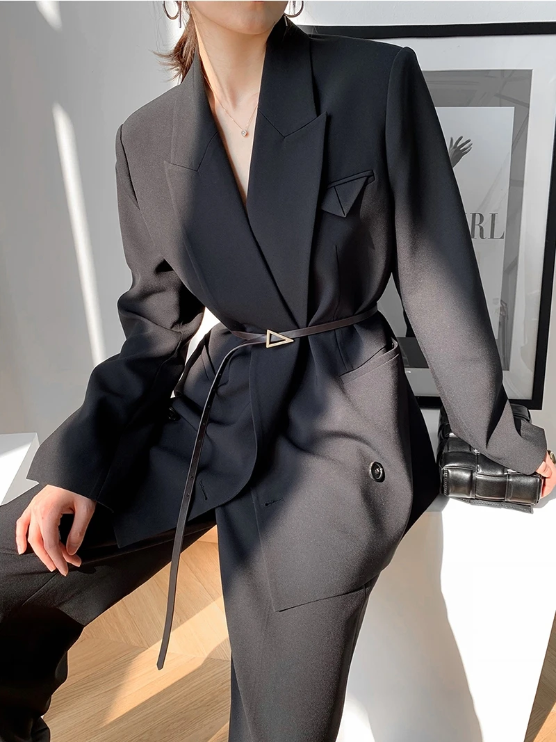 YiliYa 3PCS Moda Donne Cintura In Pelle,Cintura Sottile Da Donna Con - Foto 12