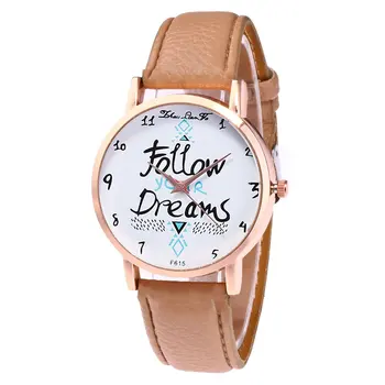 

Top Brand Luxury Girl Quartzwatch Fashionable Leather Quartz Watch Women's Watches Ladies Wristwatch Girl Watch waresale