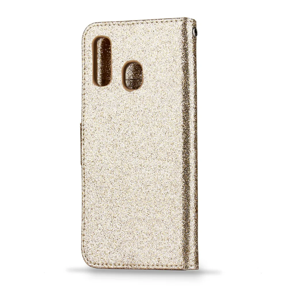 Чехол с блестками для samsung Galaxy A40, кожаный чехол-книжка Love Jewell для samsung A 40 SM-A405FN/DS A405F A405FM/DS чехол