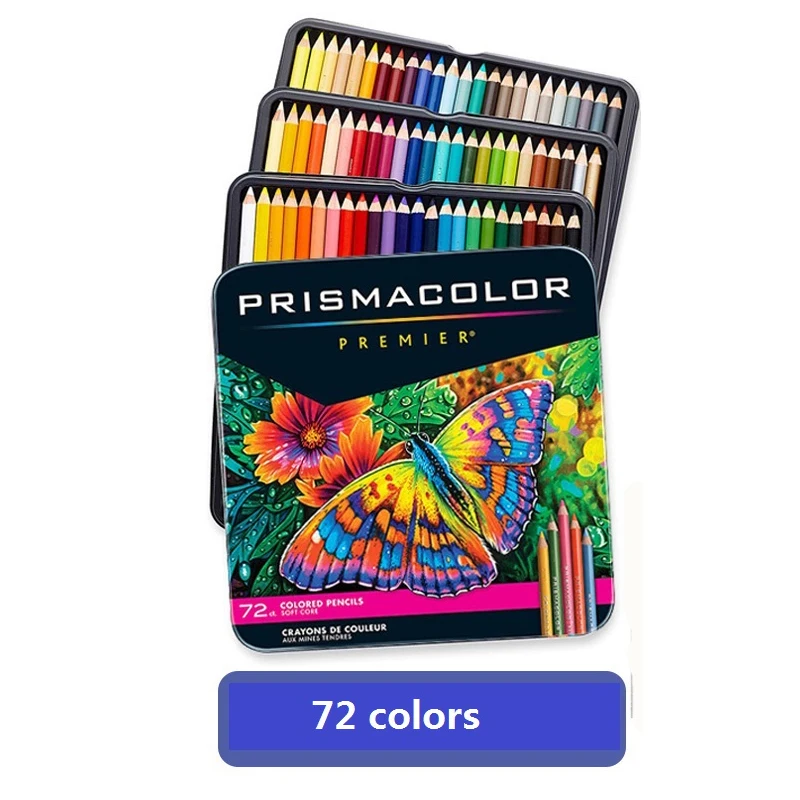 PRISMACOLOR72coloredpencilsoilyColorspencilDrawingSketchColour