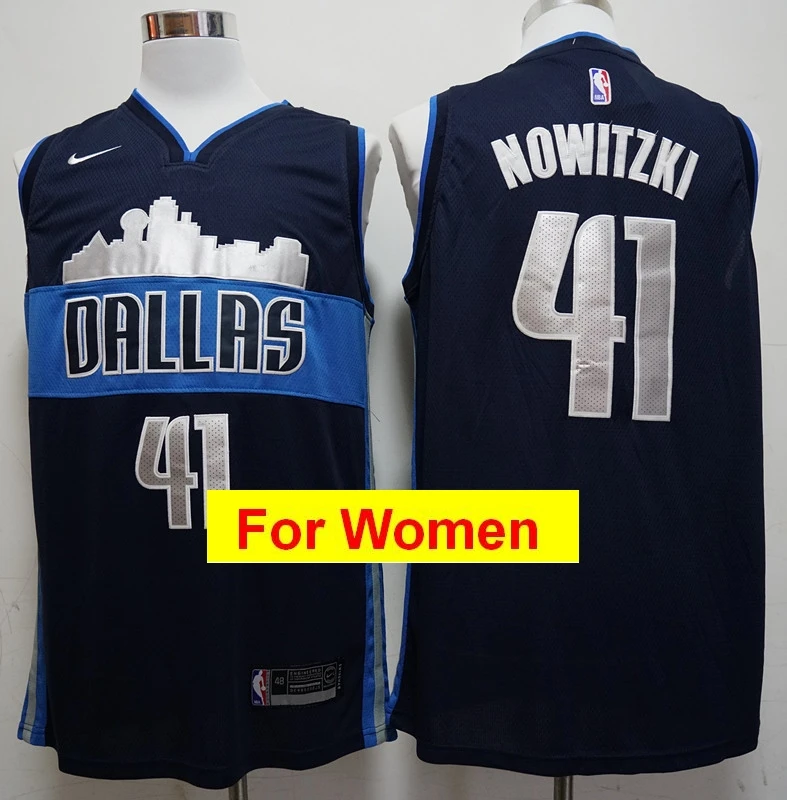 Бежевый Dallas Luka Doncic Dirk Nowitzki баскетбольные майки для женщин - Цвет: Бежевый