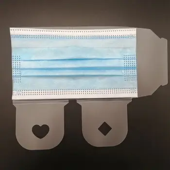 

10pc Hot Products Masques Temporary Storage Box Mask Storage Clip PP Foldable Portable Bag Mask Storage HOT