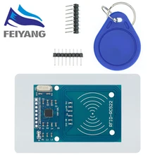 50 sztuk SAMIORE ROBOT moduł RFID RC522 zestawy 13.56 Mhz 6cm z tagami SPI zapisu i odczytu