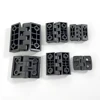 10pcs/Set Black Color Nylon Plastic Butt Hinge for Wooden Box Furniture Electric Cabinet Hardware ► Photo 2/6