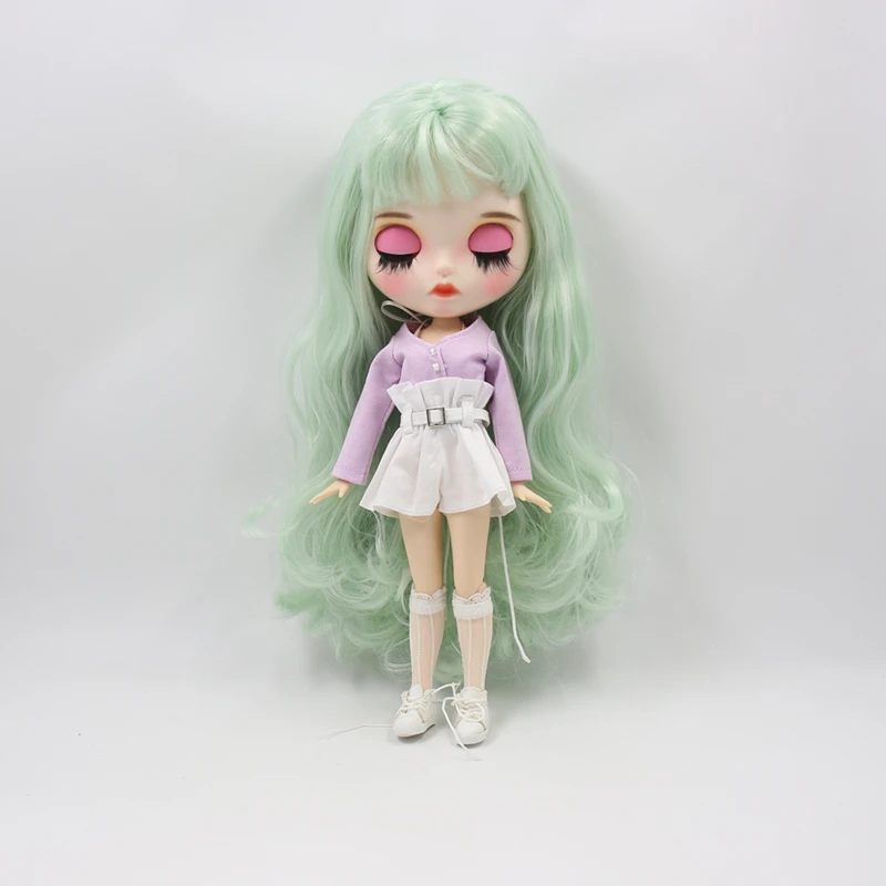 Fortune Days No. BL4278 1/6 30 см bjd кукла шарнирное тело мягкие кудрявые зеленые волосы новое матовое лицо с бровями Подарочная игрушка