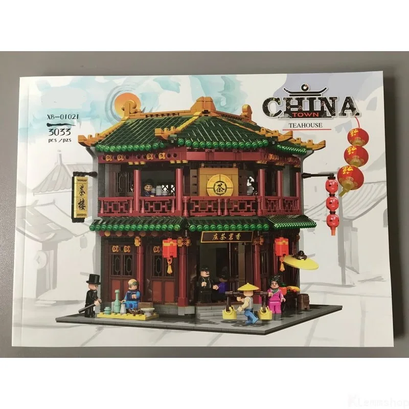 

In Stock 01004 2882PCS Creator Architecture The Chinese Martial Art Set Building Blocks Bricks Toys for Children Christmas Gift