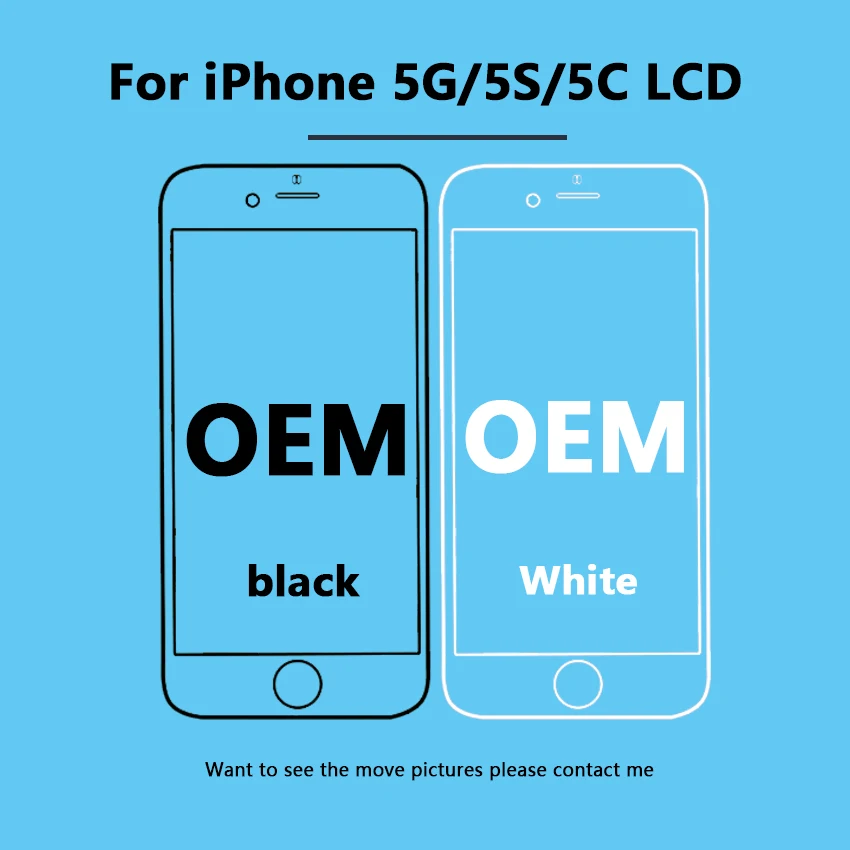 Качественный ЖК дисплей для iphone 5 с сенсорным экраном дигитайзер в сборе замена OEM