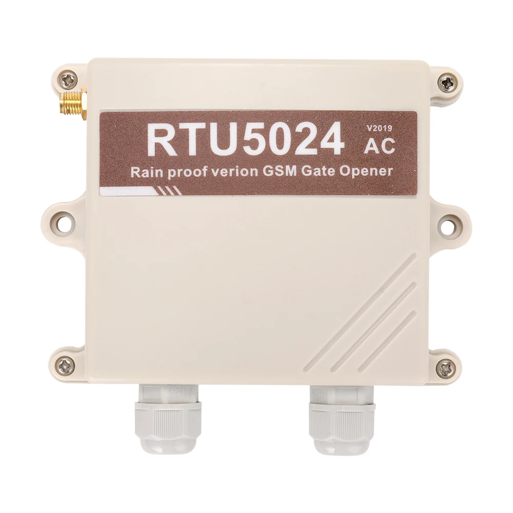 

Gate Opener 2G/3G RTU5024 Programmer Version GSM Gate Opener Relay Switch Remote Access Control By Free Call App Support