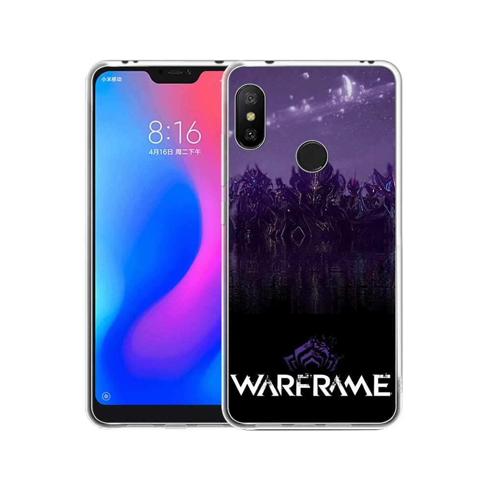 Мобильный чехол для телефона для Xiaomi mi 5 5S 6 mi x 2S 8 A1 A2 5X 6X Lite F1 9 9T MAX 3 A3 Pro CC9 CC9E твердый переплет Warframe