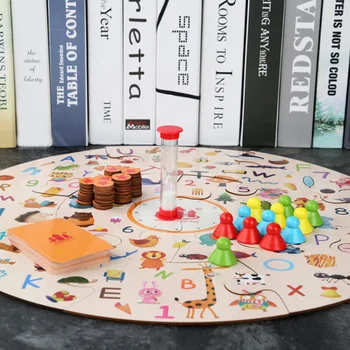 

Wooden Children Puzzle Training Toy Board Game Chess Memory Matching Game Education Puzzle Toy For Parenting Activities