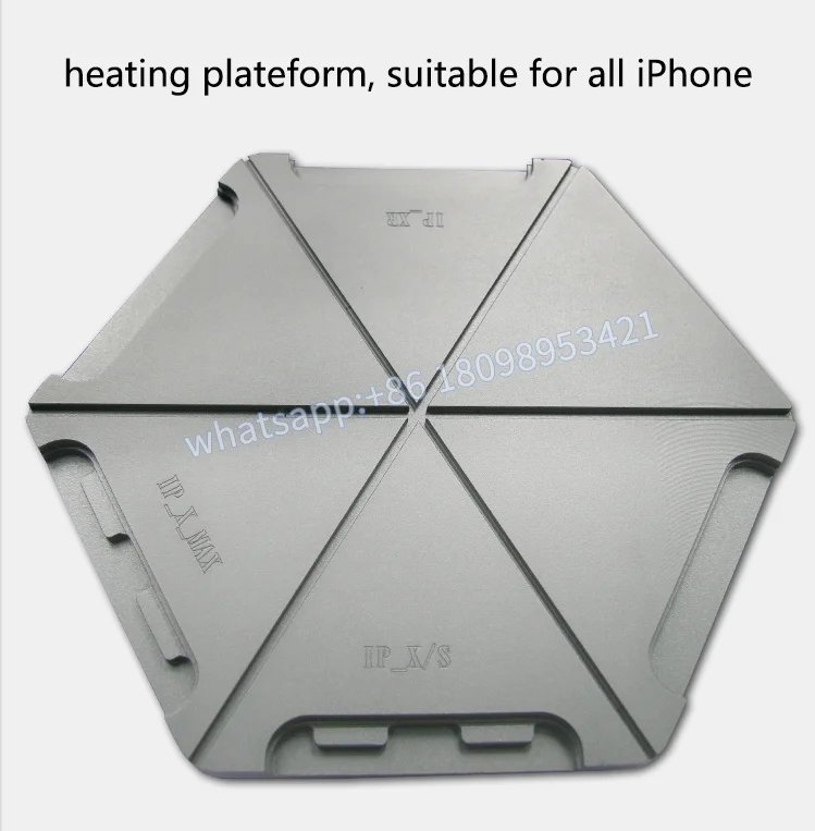 Sameking ЖКД горячая пластина машина для iphone x xs max xr 360 градусов Мультифункциональный с ЖК-дисплеем Отдельная машина