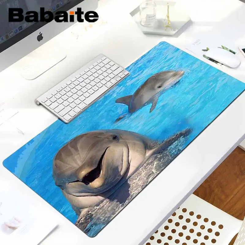 Babaite винтажный классный милый Дельфин DIY дизайн игровой с узором коврик для мыши ноутбук игровой коврик для мыши Коврик для мыши игровой коврик для мыши