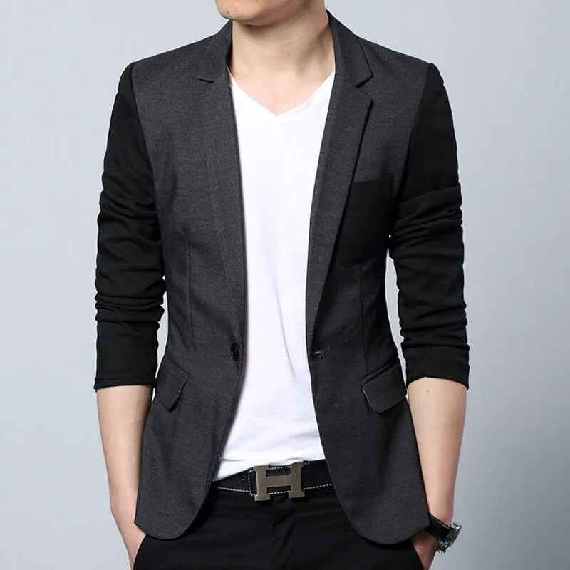 

Costume Homme High Quality Men Coat Latest Design Slim Fit Spring Autumn Jacket Outside Wear For Man Only Best Terno Tuxedo