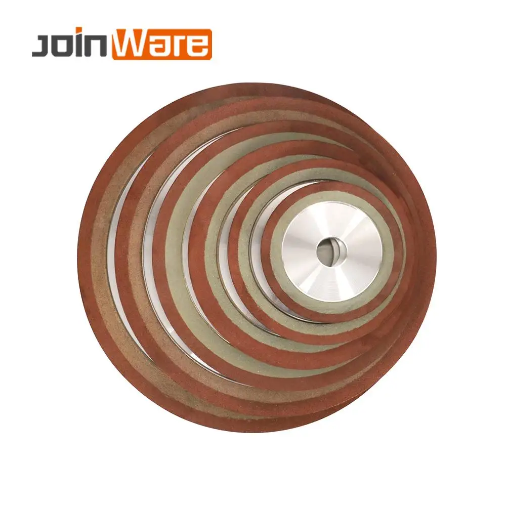 75/80/100/125mm Diamond Grinding Wheel Grinder Circle Disc for Tungsten Steel Carbide Metal Milling Tool Sharper Tips 150Grit