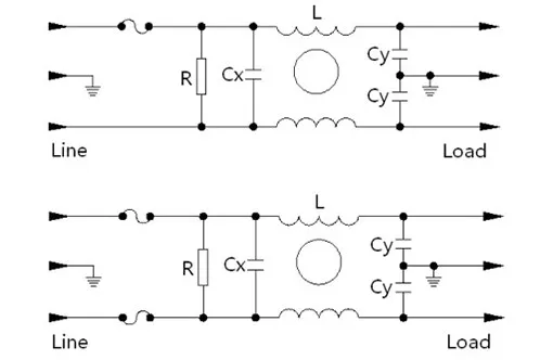 AC 220 фильтр электропитания EMI анти-помехи очистки аудио CW2B-1A-T3A6A10A