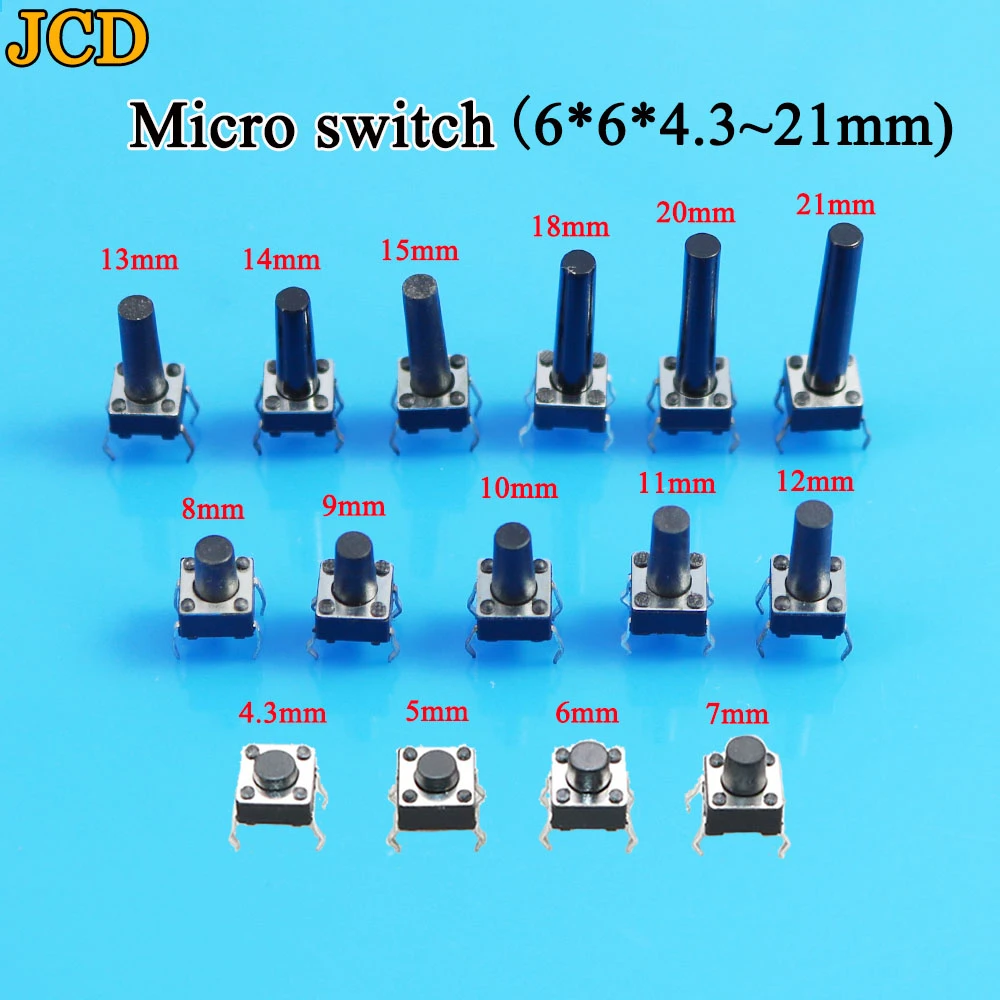 6x6x5 4 3 6 7 8 9 10 11 12 13 14mm 12V 6x6x5-4-3-6-7-8-9-10-11-12-13-14mm-12v
