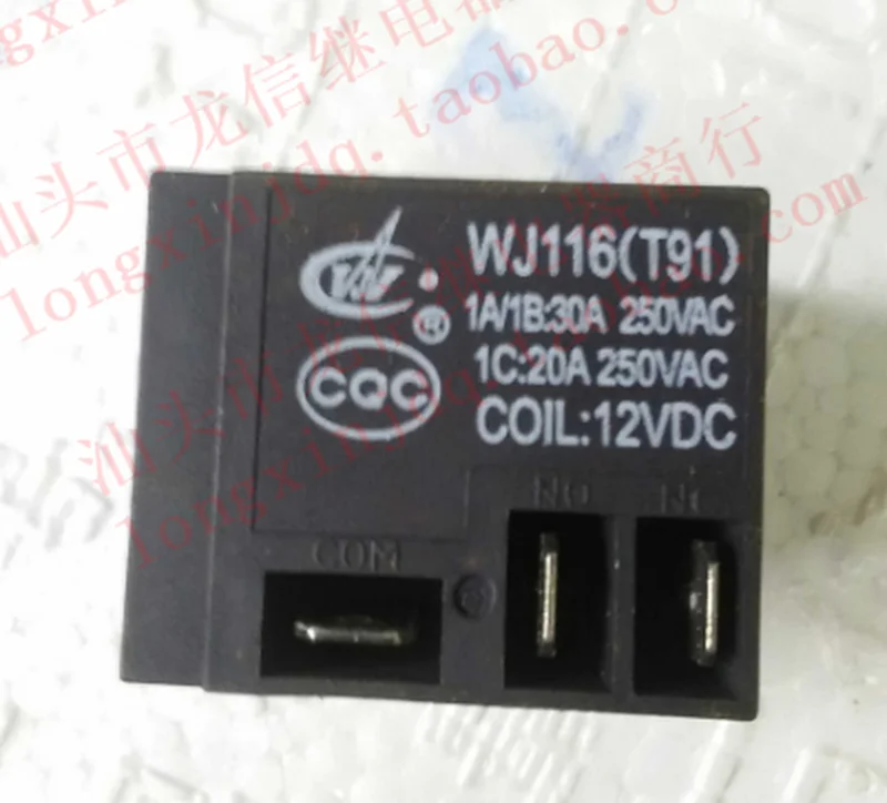 Реле WJ116 (T91) T91-1C-12V-30A код | Обустройство дома
