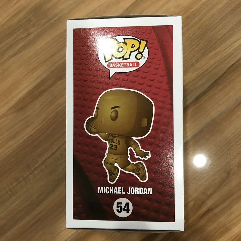 Эксклюзивная официальная Funko супер звезда баскетбола Jordan Gold(Slam Dunk) Виниловая фигурка Коллекционная модель игрушки в коробке