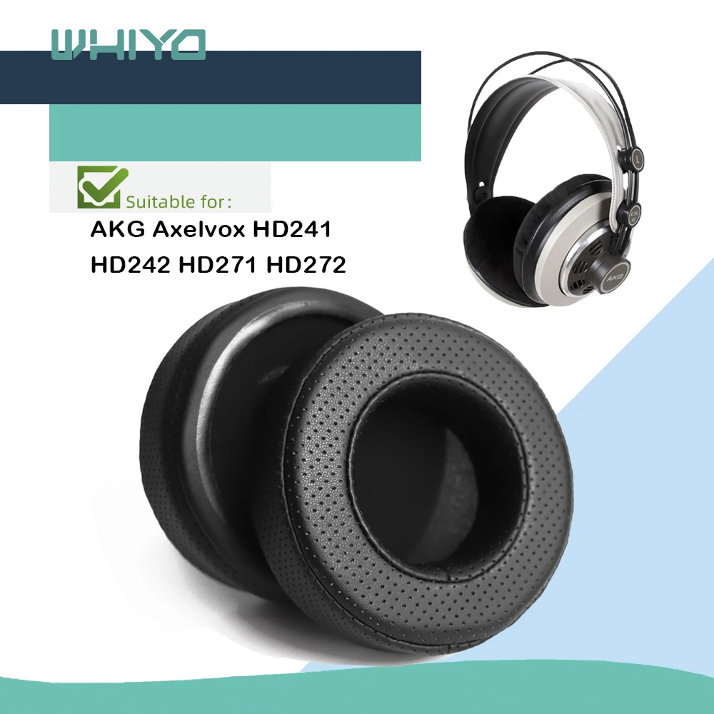 Whiyo Сменные амбушюры для AKG Axelvox HD241 HD242 HD271 HD272 наушники с подушкой на рукавах