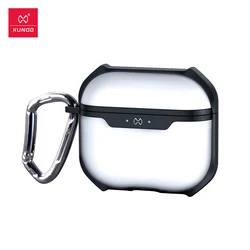 Matte Transparent Dust Guard Cover - AirPods Pro 3 (Black Clear)