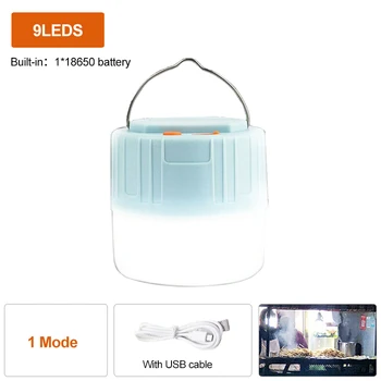 

Bright Remote Control Solar Camping Lantern USB Rechargeable Outdoor BBQ Hiking Tent Light Emergency Lanterns Build-in Battery