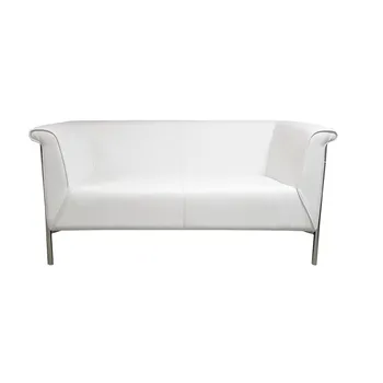 

Sofa HERMES, 2 places, similpiel White