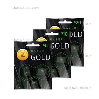 

Razer Gold (Global) PIN Gift Card ZGold MOL Points Recharge Card 5/20/30USD
