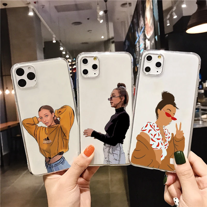 Эмма Чемберлен Мягкий силиконовый чехол для телефона iPhone11PRO Макс XR XS MAX 6 7 8 плюс 5 5s