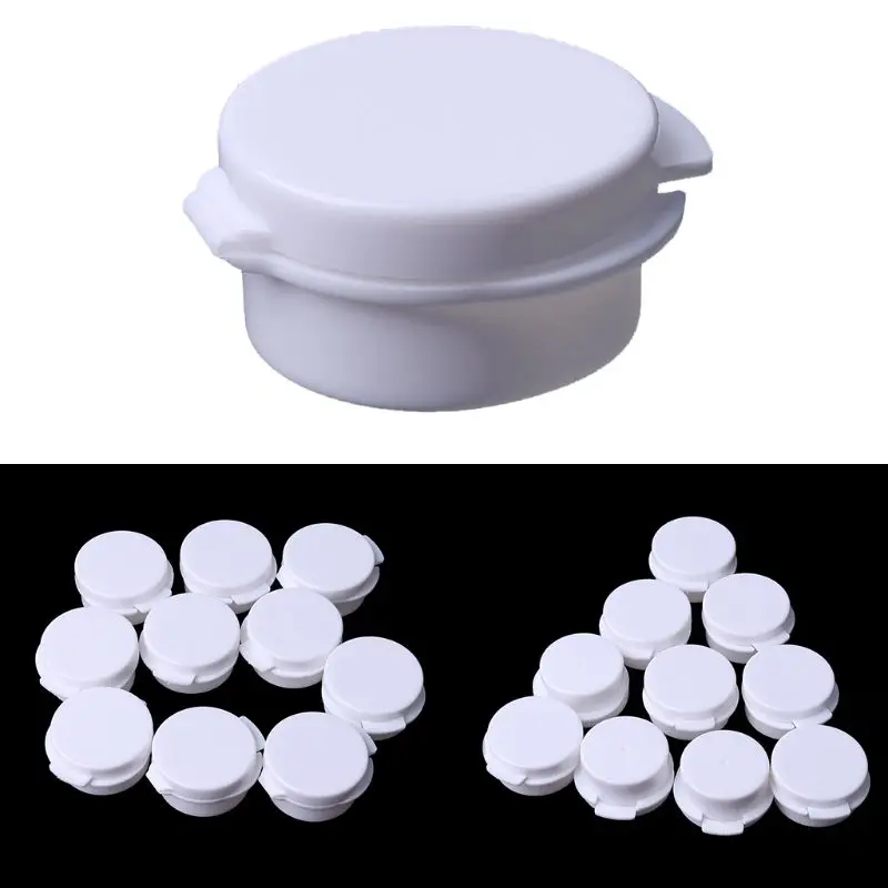 10Pcs 5 Gram Empty Clear Plastic Jars Cosmetic Jar Make Up Jar Mini Sample Bottle Sealing Pot Face Cream Container Portable