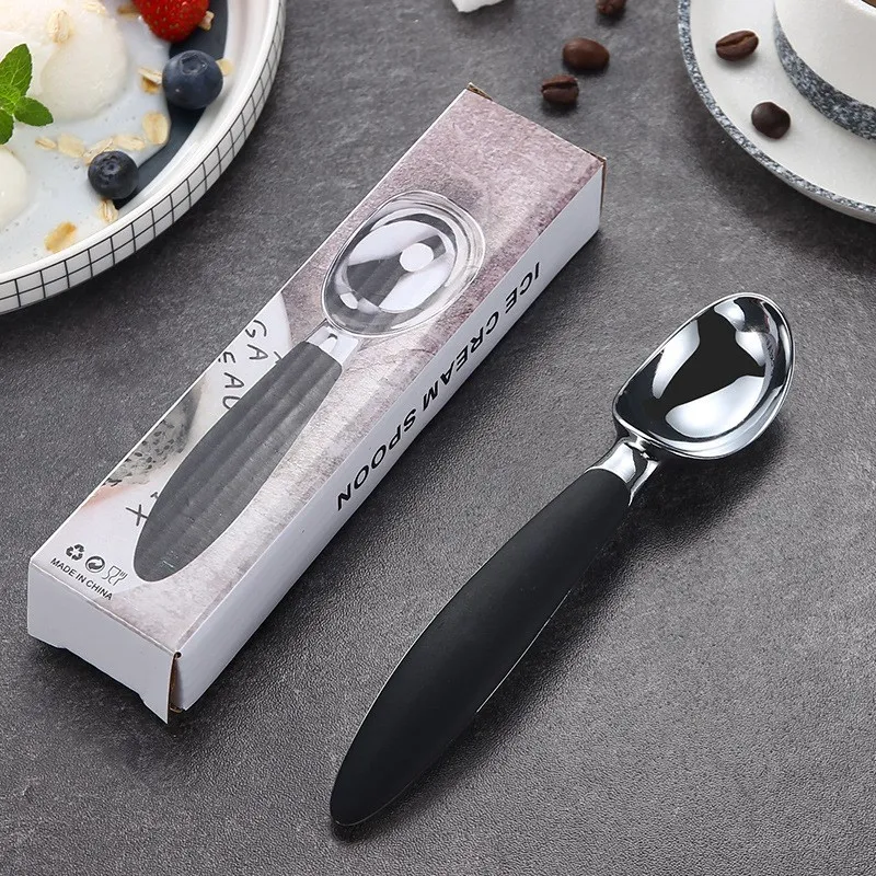 Ice Cream Scoops Stacks Creative Kitchen Gadget Zinc Alloy Digging Ball Spoon Ice Cream Dessert Spoon For Home Restaura