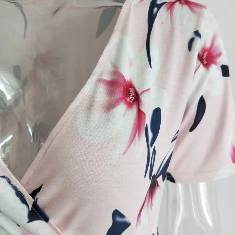 Новые летние длинные платья макси с цветочным рисунком для беременных женщин фотография материнства фото одежда с принтом стрельбы беременность пляжный Сарафан