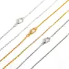 12 pièces/lot or argent couleur 40cm plat croix o-chaînes pour femmes Simple collier bijoux ► Photo 2/6