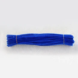 Deep blue Olorful корни для волос головоломка игрушка шенилле стебли для детского сада детей/детей материал "сделай сам" Труба Очиститель 100 шт/партия - Цвет: Deep blue