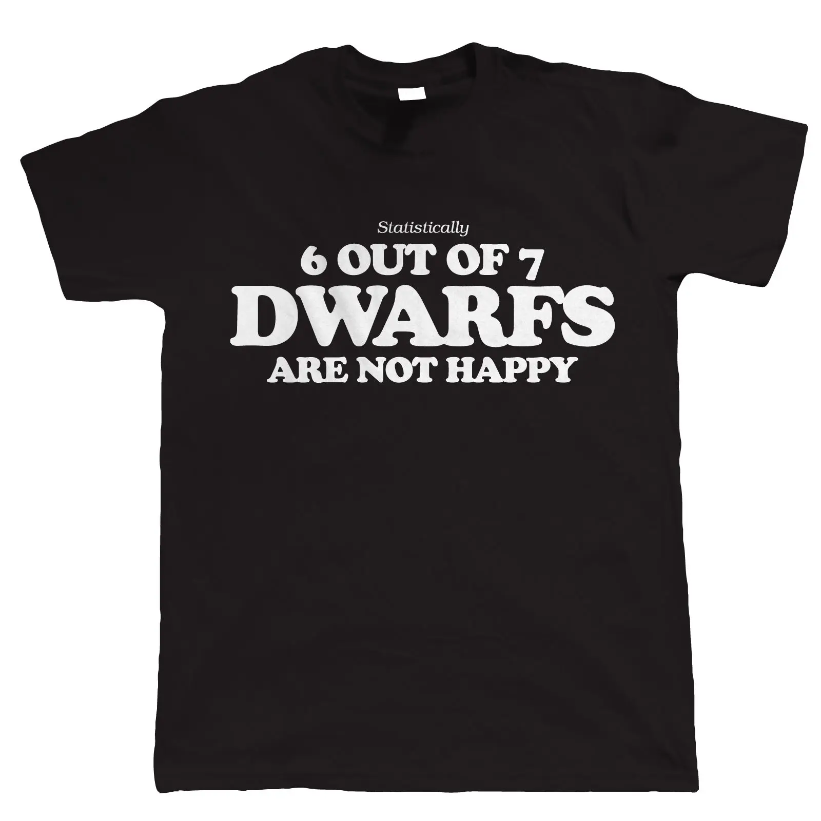 6 из 7 забавная Мужская футболка с принтом Dwarfs Aren't Happy подарок для папы отца