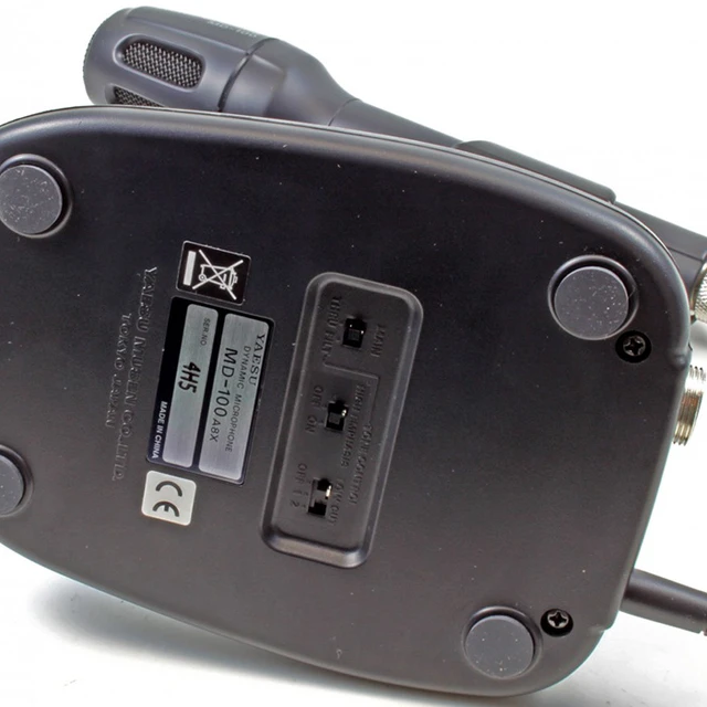 Yaesu Md-100 A8x Original Base Station With Dynamic Coil