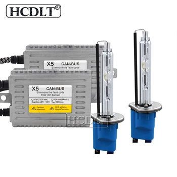 

HCDLT 55W DLT Digital Slim HID Ballast Kit Canbus Block Ignition Reactor H1 H3 H7 H8 H9 H11 HB3 HB4 Auto Bulb Light Car Retrofit