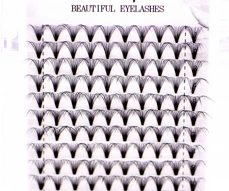 16 Lines 6/7/10/20D Russian Volume color Eyelashes Extension C/D/DD Curl Premade Fans Lash Hot Selling Eyelash Individual Extens