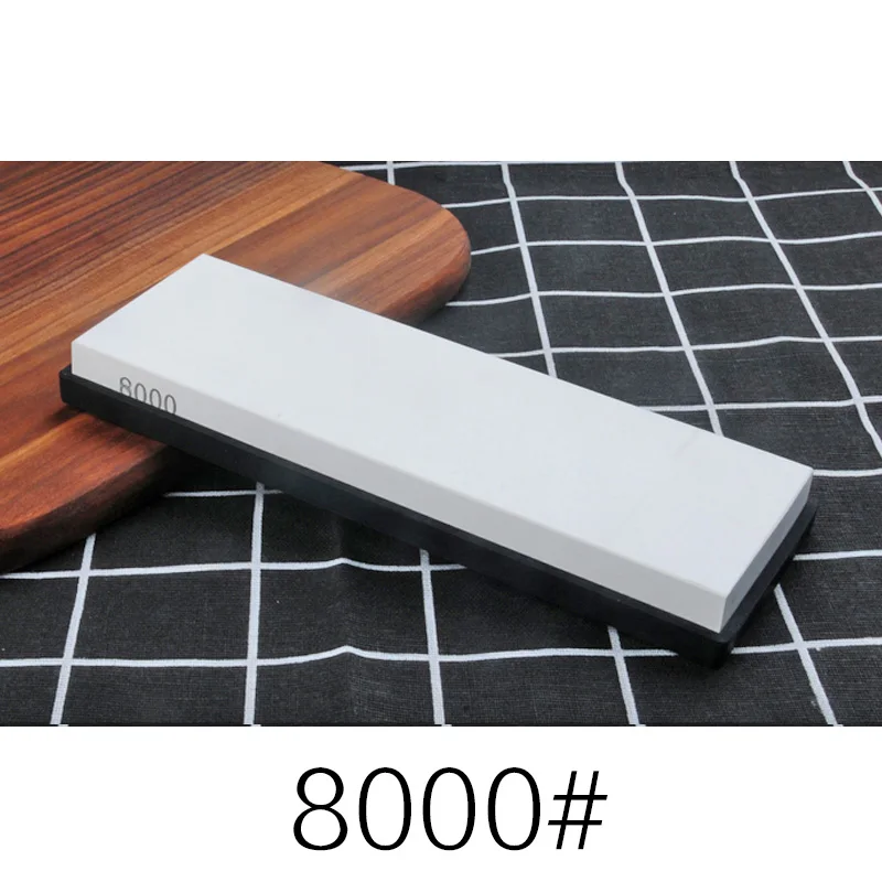 Rschef 240-10000 зернистый нож, профессиональная точилка, точильный камень, шлифовальный камень, масляный водный камень, точильный камень - Цвет: 8000 grit